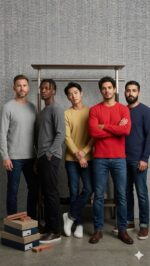 Sport Men's Waffle Knit Thermal T-Shirt | Full Sleeve | Cotton Blend - Image 4