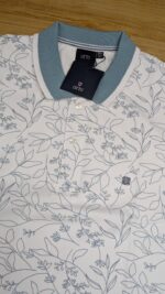 Pure Cotton Printed Polo T-Shirt - Image 4
